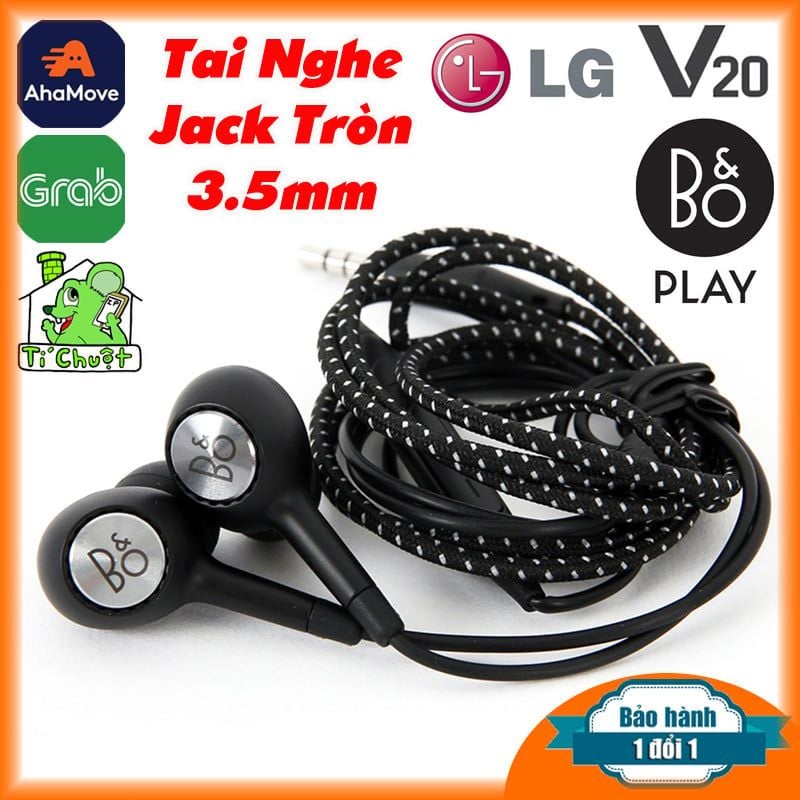 Tai nghe LG V20 B&O ZIN Chính Hãng Dây Dù Chống Gãy