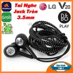 Tai nghe LG V20 B&O ZIN Chính Hãng Dây Dù Chống Gãy