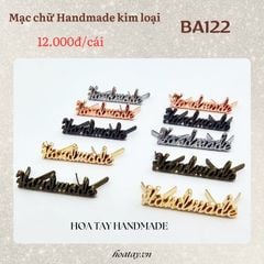 Mạc Chữ Kim Loại 