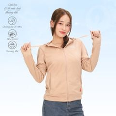 Áo khoác nữ chống nắng, chống UV chất poly mắc lưới siêu thoáng khí 311p 1306