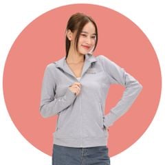 Áo khoác nữ chống nắng, chống UV chất vảy cá cotton cvc mát 401p 1315
