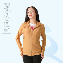 Áo khoác nữ chống nắng, chống UV chất poly cát 311p 1326
