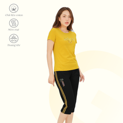 Set đồ bộ nữ 3:1 kiểu quần lửng tay ngắn chất cotton siêu mát 194p 4323