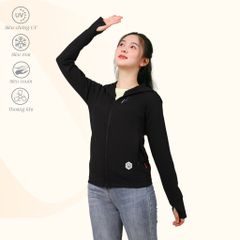 Áo khoác nữ chống nắng, chống UV chất kim cương 611p 1318