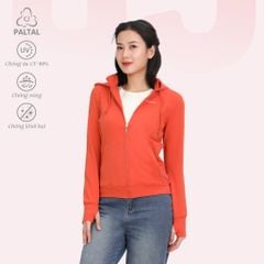 Áo khoác nữ chống nắng, chống UV chất vảy cá cotton cvc mát 401p 1308