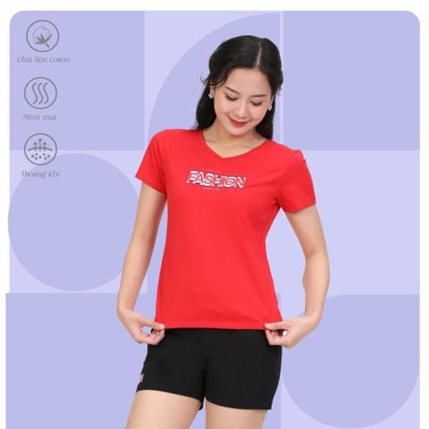 Set đồ bộ nữ kiểu quần đùi tay ngắn chất cotton siêu mát 025p 5206