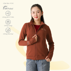 Áo khoác chống nắng, chống UV có nón chất liệu Vảy cá cao cấp 431p 1142