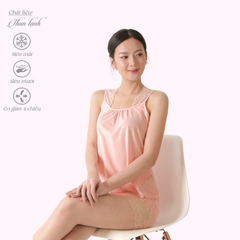 Set đồ bộ nữ kiểu quần đùi tay bản chất thun lạnh siêu bền 015p 5109