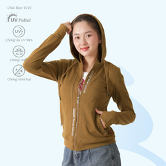 Áo khoác nữ chống nắng, chống UV chất vảy cá cotton siêu mát 431p 1123