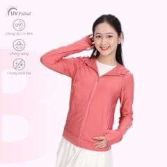 Áo khoác nữ chống nắng, chống UV chất poly mè 311p 1228
