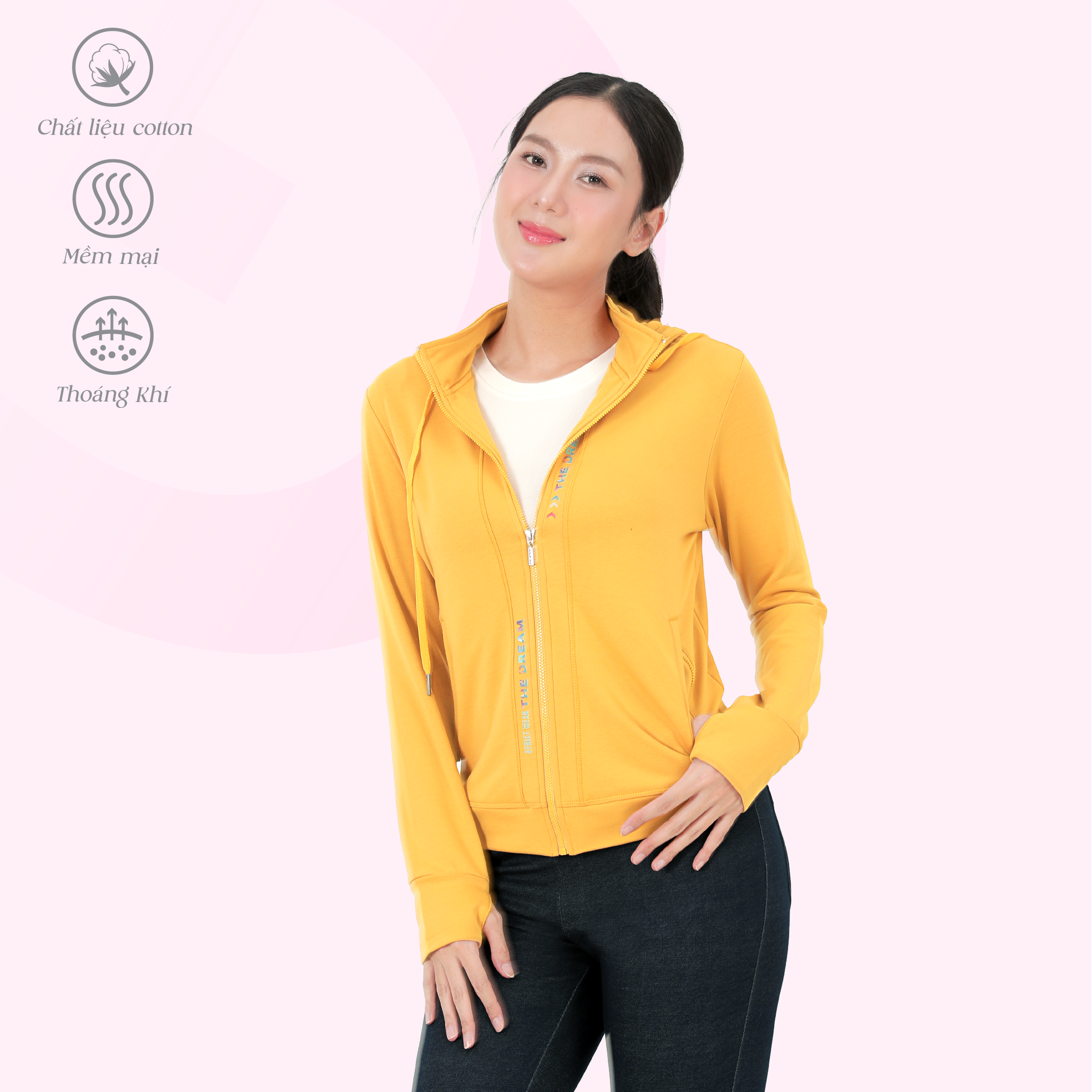 Áo khoác chống nắng, chống UV có nón chất liệu Vảy cá cao cấp 431p 1331