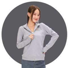 Áo khoác nữ chống nắng, chống UV chất vảy cá cotton cvc mát 401p 1315