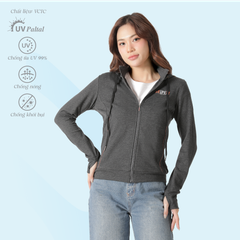 Áo khoác nữ chống nắng, chống UV chất vảy cá cotton siêu mát 431p 1343