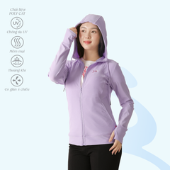 Áo khoác nữ chống nắng, chống UV chất poly cát 311p 1326