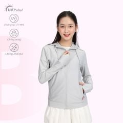 Áo khoác nữ chống nắng, chống UV chất poly mè 311p 1228
