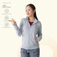 Áo khoác nữ chống nắng, chống UV chất vảy cá cotton siêu mát 431p 1327