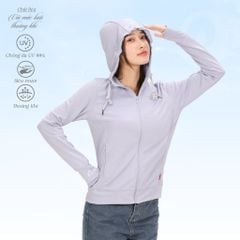 Áo khoác nữ chống nắng, chống UV chất poly mắc lưới siêu thoáng khí 311p 1306