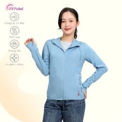 Áo khoác nữ chống nắng, chống UV chất poly thái 311p 1265