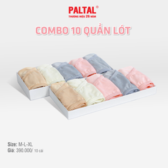Combo 02-06-10 quần lót nữ chất thun lạnh siêu bền 017p 7271