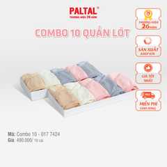 Combo 02-06-10 quần lót nữ chất thun lạnh siêu bền 017p 7424