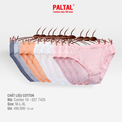 Combo 02-06-10 quần lót nữ chất cotton siêu mát 027p 7425