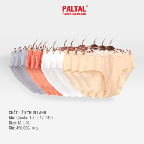 Combo 02-06-10 quần lót nữ chất thun lạnh siêu bền 017p 7423