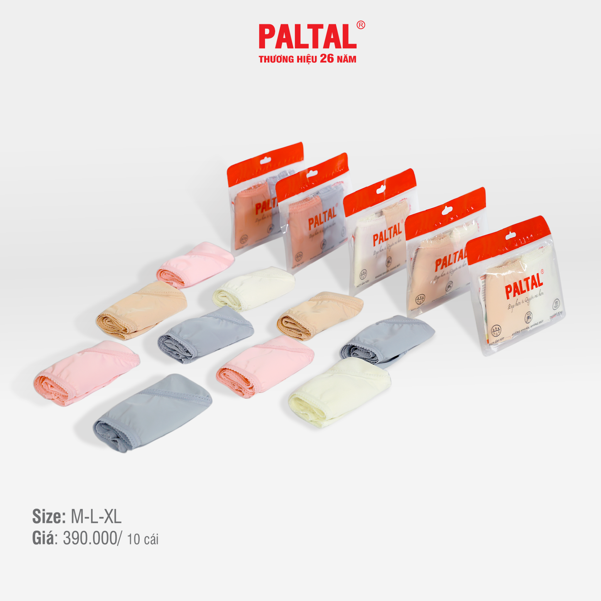 Combo 02-06-10 quần lót nữ chất cotton siêu mát 027p 7245