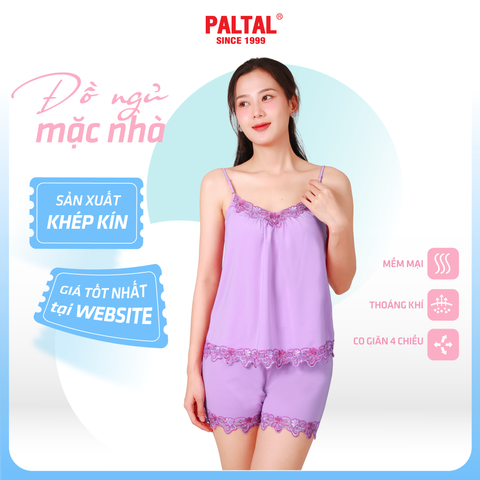 Set đồ bộ nữ kiểu quần đùi dây chất thun lạnh siêu bền 015p 2017
