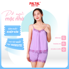 Set đồ bộ nữ kiểu quần đùi dây chất thun lạnh siêu bền 015p 2017