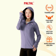 Áo khoác nữ chống nắng, chống UV có nón chất poly thái 311p 1132