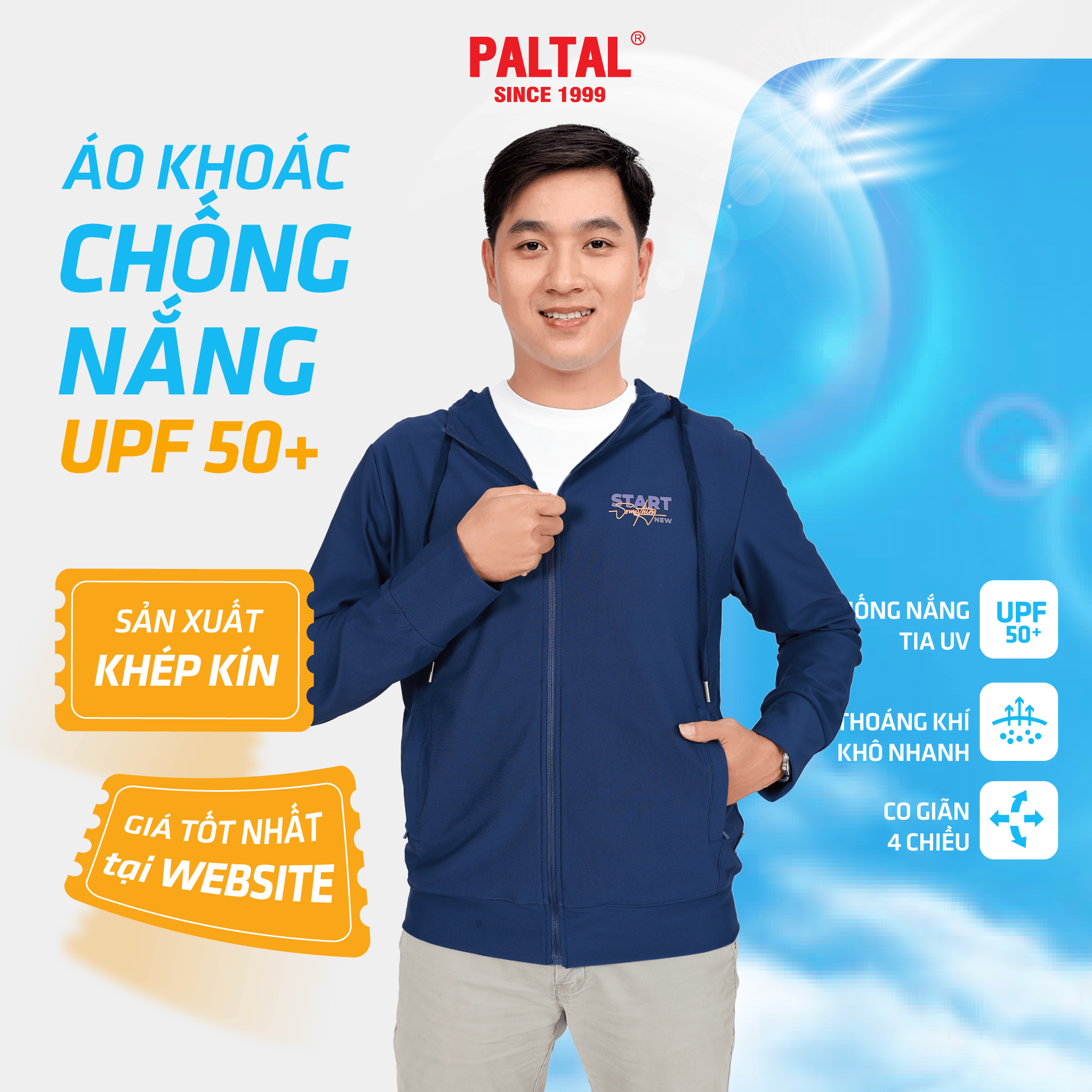 Áo khoác nam pique cotton 521p 1323