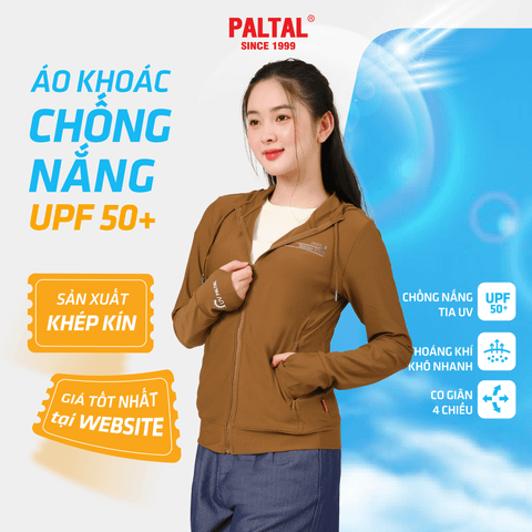 Áo khoác nữ chống nắng, chống UV chất poly cát mỏng nhẹ  311p 1324