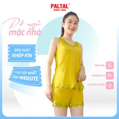 Set đồ bộ nữ kiểu quần đùi không tay chất thun lạnh siêu bền 015p 2124