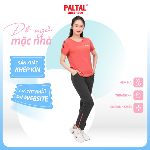 Set đồ bộ nữ kiểu quần dài tay ngắn 193p 6017