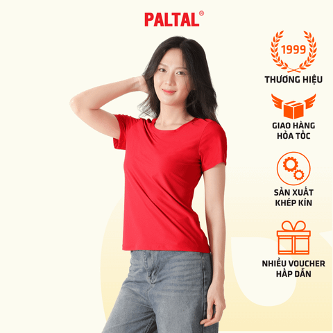 Phôi Áo thun nữ cổ tròn tay ngắn chất silk lạnh siêu mát co dãn 4 chiều  370p 0359