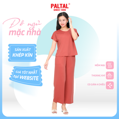 Set đồ bộ nữ kiểu quần dài tay ngắn chất thun lạnh siêu bền 013p 6100