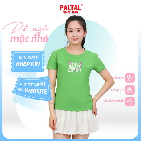 Áo thun nữ tay ngắn Cổ Tròn Form Suông chất cotton siêu mát 020p 0316
