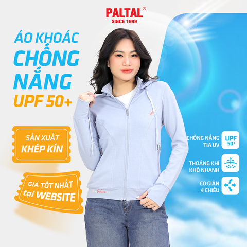 Áo khoác nữ chống nắng, chống UV chất vảy cá cotton siêu mát 431p 1339