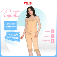 Set đồ bộ nữ kiểu quần lửng dây chất thun lạnh siêu bền 014p 7014