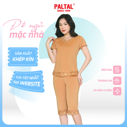 Set đồ bộ nữ kiểu quần lửng Tay Ngắn chất thun lạnh siêu bền 014p 7038