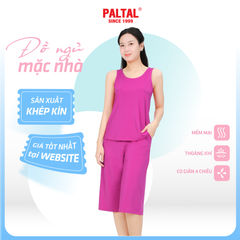Set đồ bộ nữ kiểu quần lửng Bản chất thun lạnh siêu bền 014p 7041