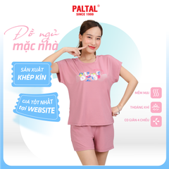 Set đồ bộ nữ kiểu quần đùi tay ngắn chất poly cát siêu bền 315p 5230