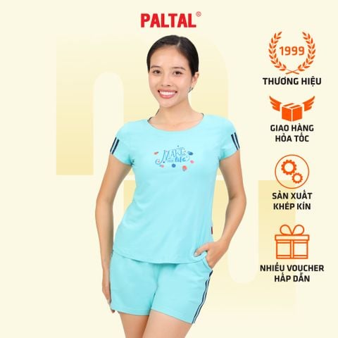 Set đồ bộ nữ kiểu quần đùi tay ngắn chất cotton siêu mát 025p 5203