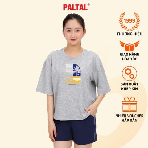 Set đồ bộ nữ kiểu quần đùi tay ngắn chất cotton siêu mát 195p 5207