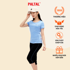 Set đồ bộ nữ kiểu quần lửng nữ thể thao kiểu quần lửng tay ngắn chất melan lưới 344p 4232