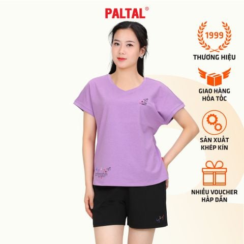 Set đồ bộ nữ kiểu quần đùi tay ngắn chất cotton siêu mát 195p 5235