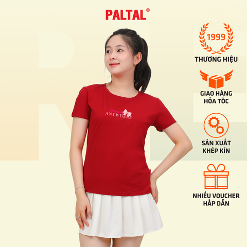 Áo thun nữ tay ngắn Form Suông Cổ Tròn chất cotton siêu mát 020p 0320