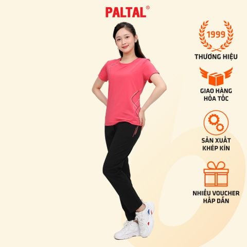 Set đồ bộ nữ kiểu quần dài tay ngắn thể thao 3 trong 1 chất nhung lạnh 153p 6007