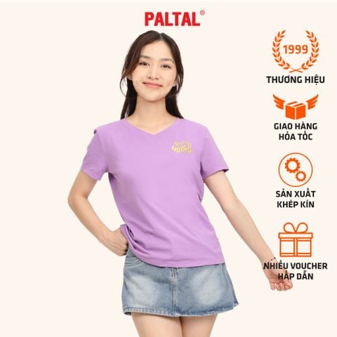 Áo thun nữ tay ngắn Form Suông Cổ Tim chất cotton siêu mát 190p 0337