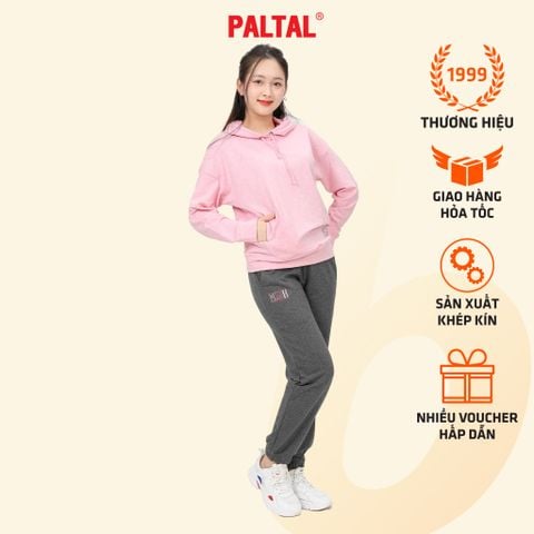 Set đồ bộ nữ kiểu quần dài tay dài form rộng cotton cvc mát 543p 8021